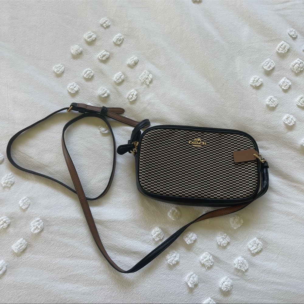 Coach Jacquard Crossbody